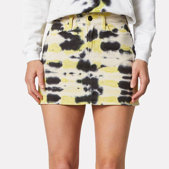 Hudson Jeans Dresses & Skirts - Hudson Viper Tie-Dye Denim Skirt NWT 25